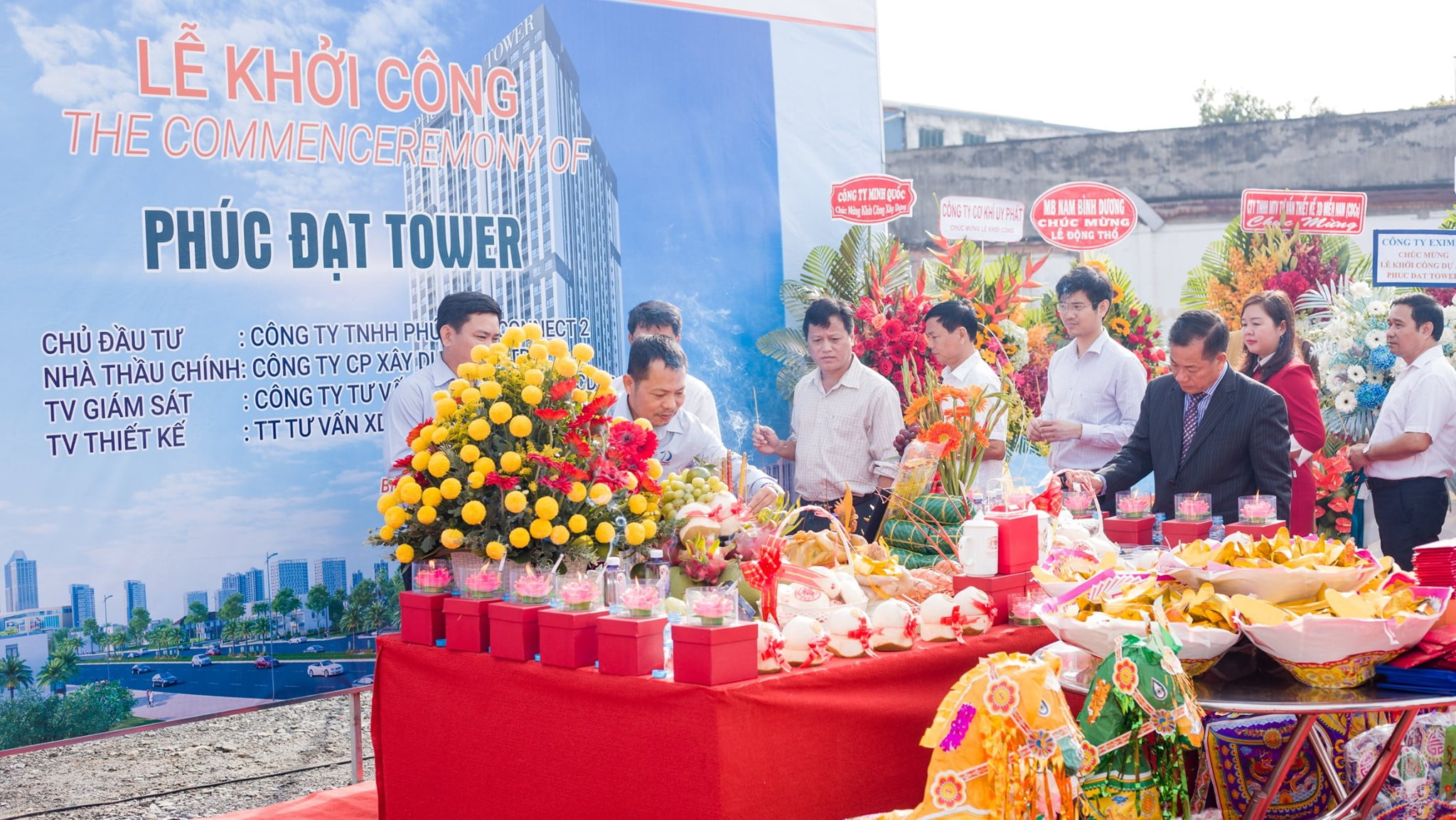 Lễ Khởi công dự án Phuc Dat Tower