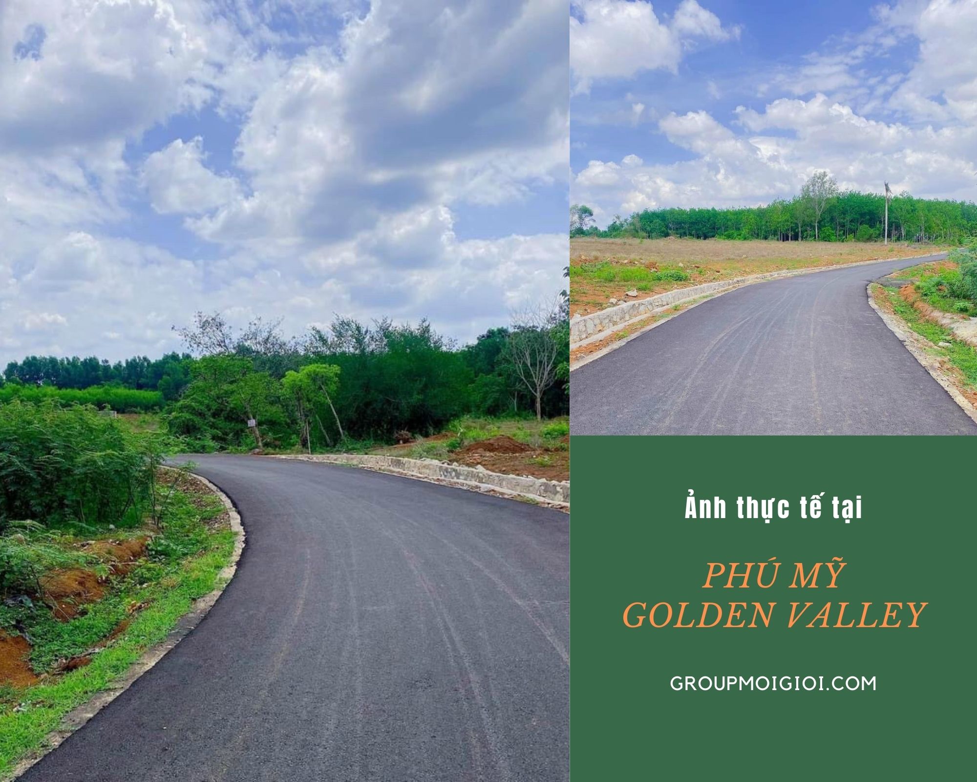 Hình ảnh thực tế Đất nền Phú Mỹ Golden Valley