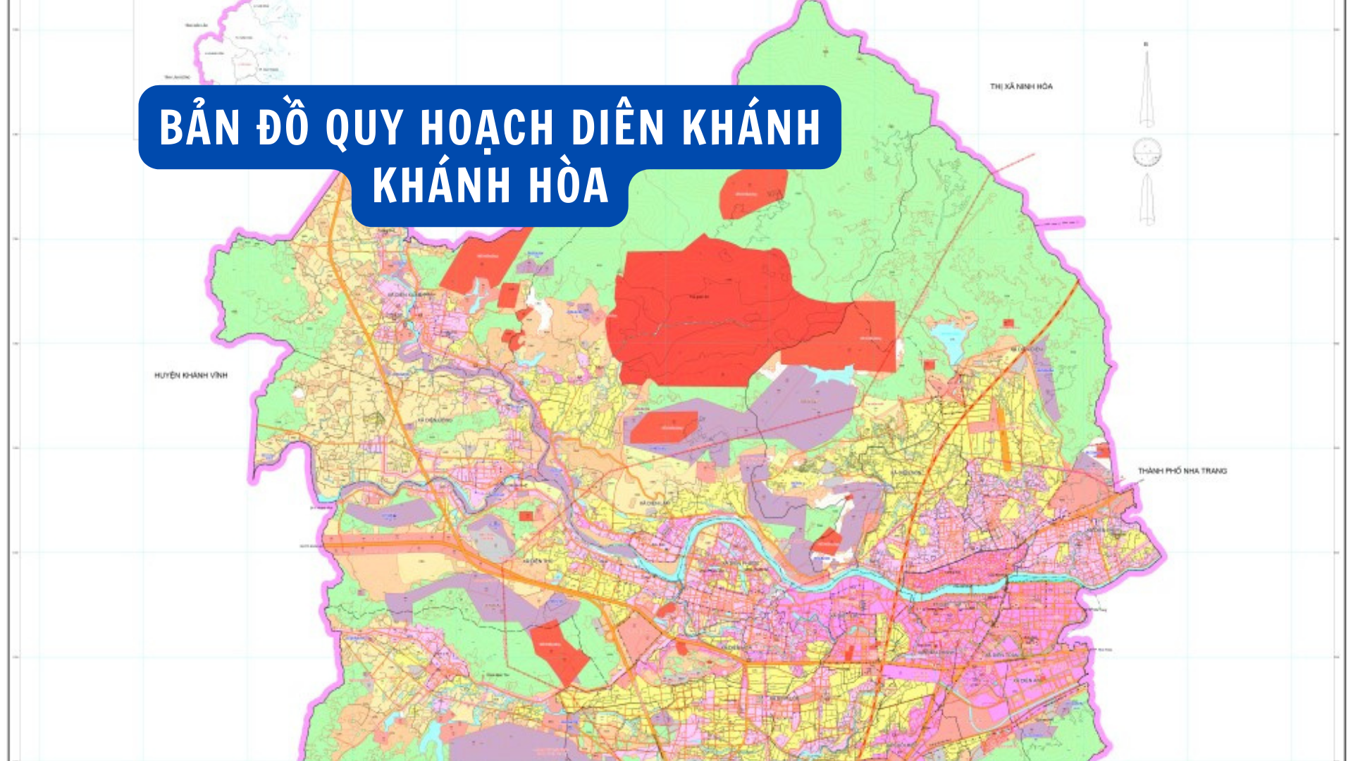 [Download] Bản đồ quy hoạch Diên Khánh Khánh Hòa 2030