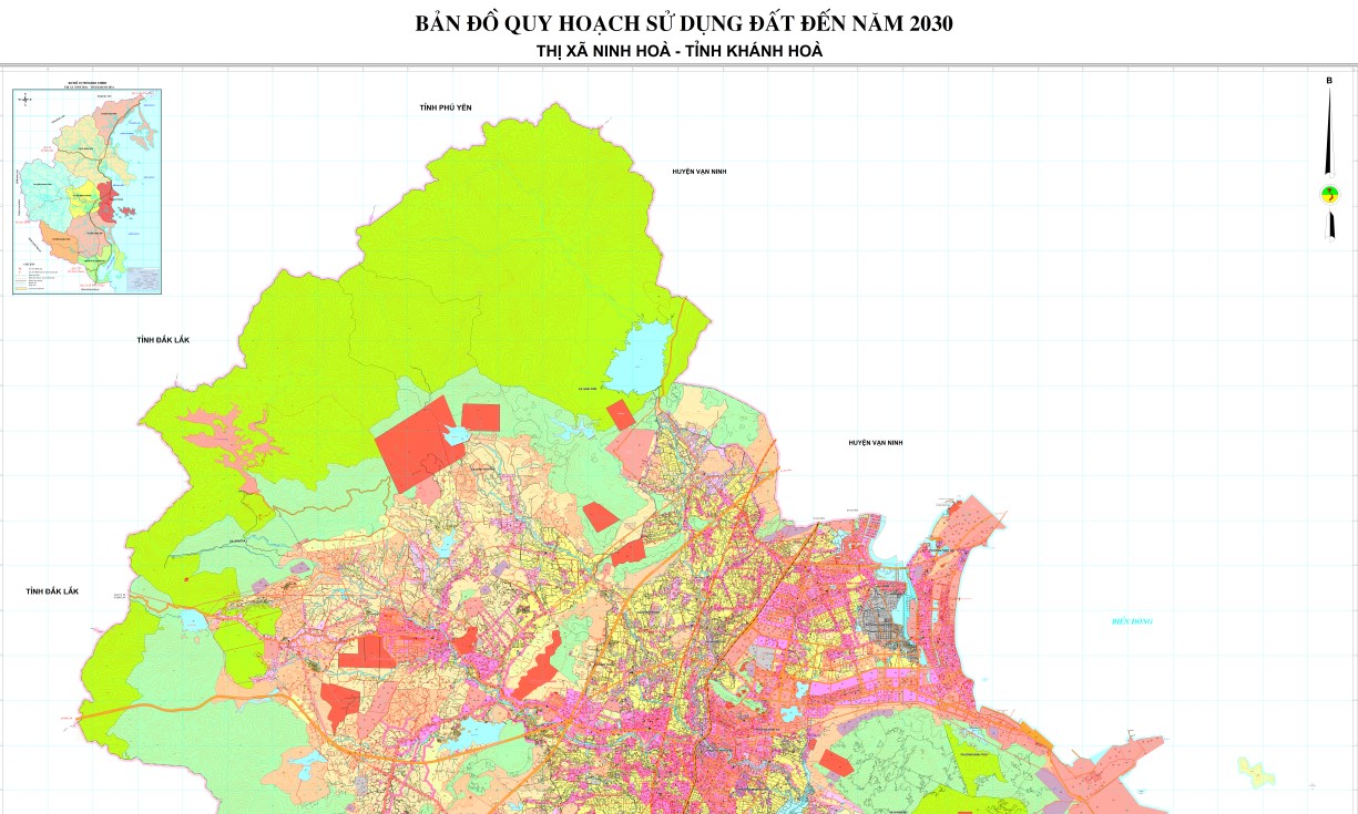 Tải Bản đồ quy hoạch Ninh Hòa Khánh Hòa