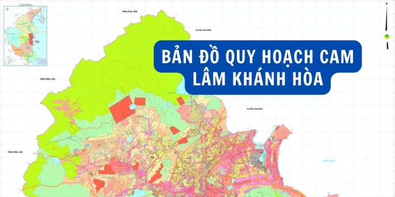 Bản đồ quy hoạch Cam Lâm Khánh Hòa 2030