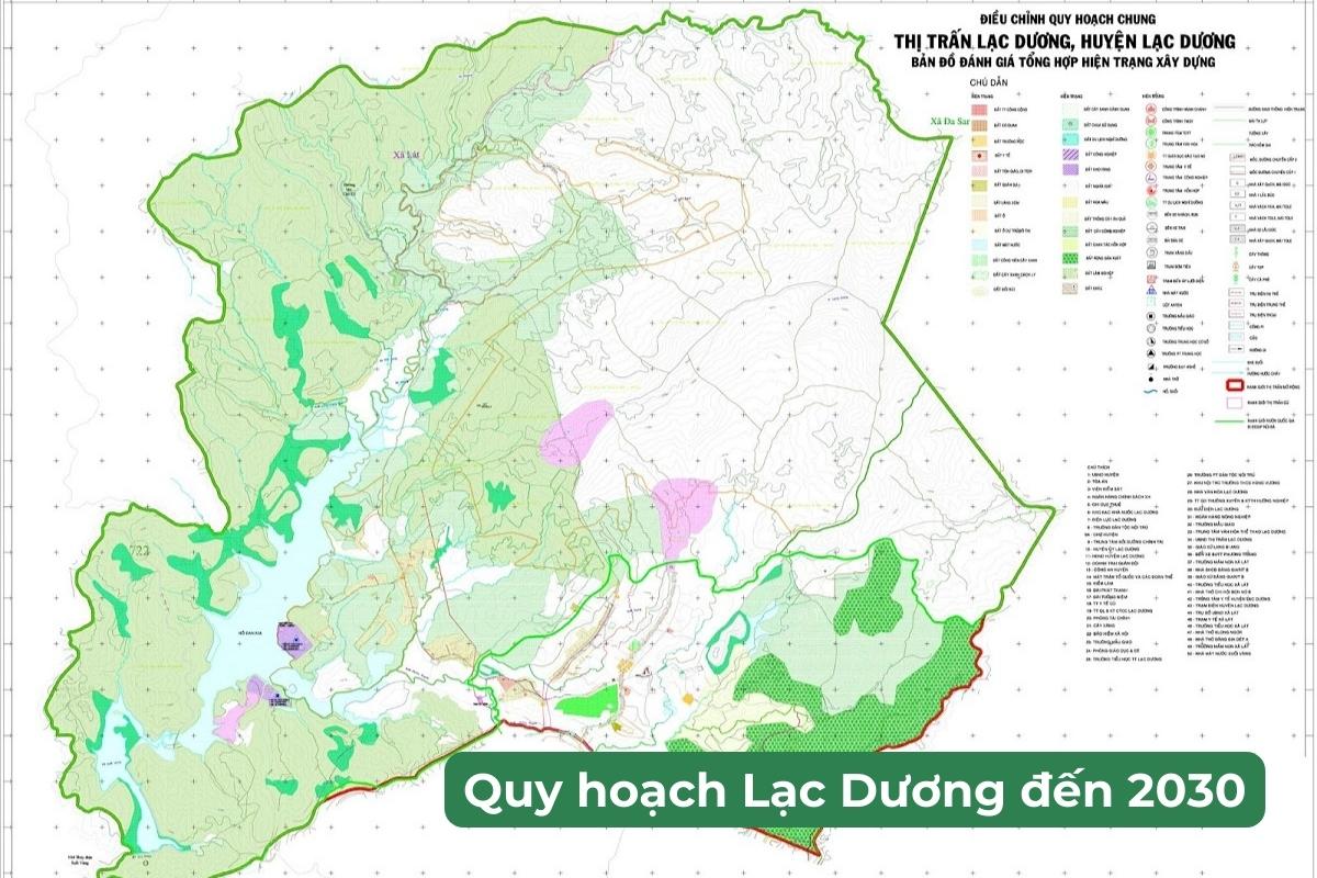 Quy hoạch huyện Lạc Dương tỉnh Lâm Đồng