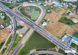 Nút giao Mỹ Yên, nối 3 cao tốc: TP.HCM – Trung Lương, Bến Lức – Long Thành và vành đai 3