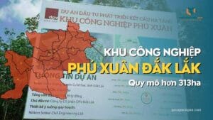 Khởi công Khu công nghiệp Phú Xuân Đắk Lắk: Quy mô hơn 313ha