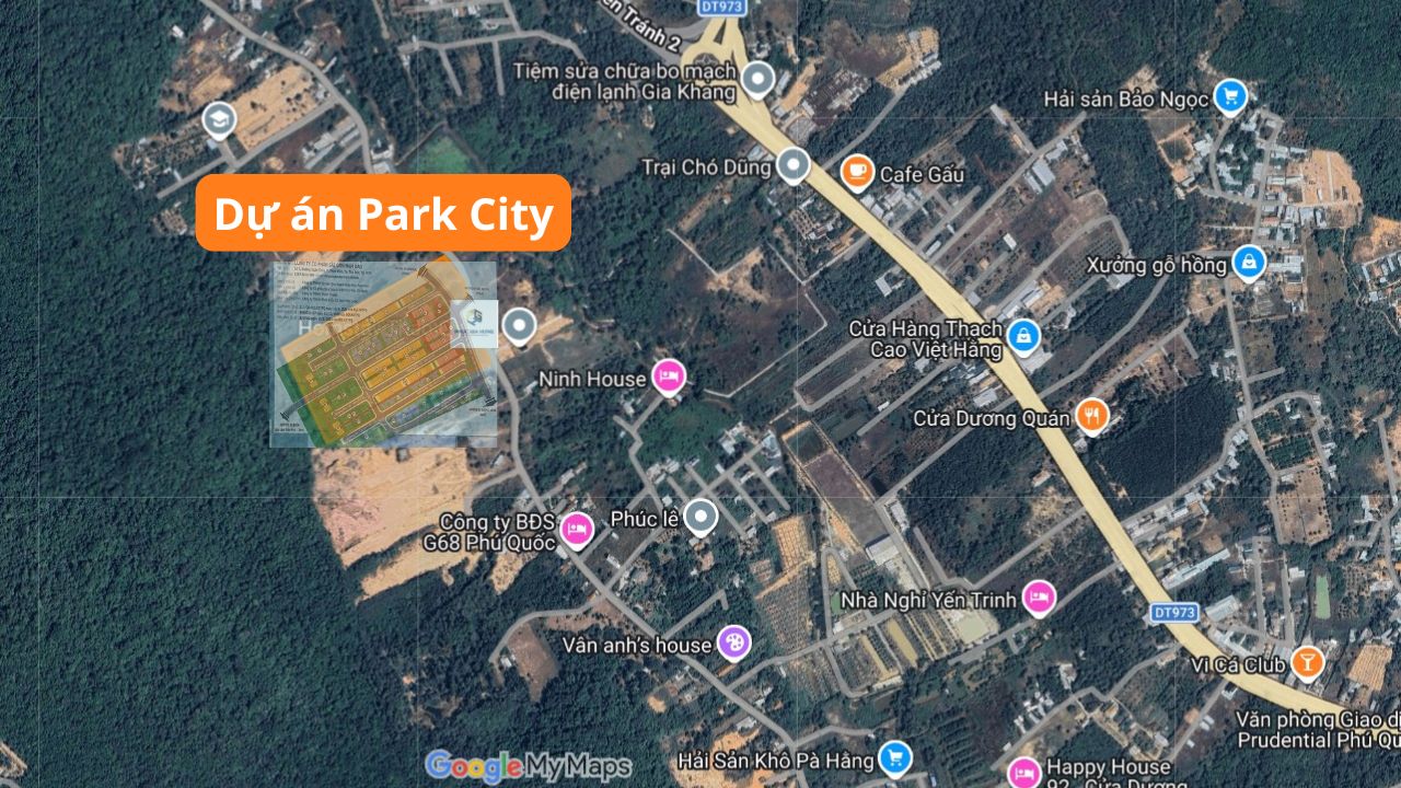 Vị trí Dự án Park City Phú Quốc – Tâm Điểm Vàng Kết Nối Giao Thương Đô Thị