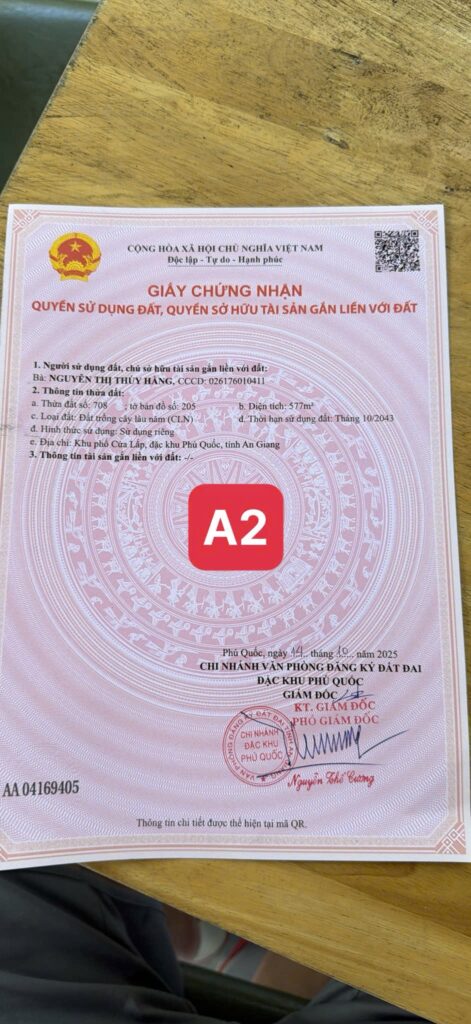 Giỏ hàng đất nền Cửa Lấp Phú Quốc – nhiều diện tích, giá tốt